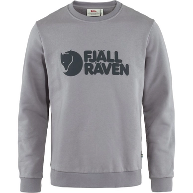 Pull Fjallraven Men Fjallraven Logo Sweater Flint Grey