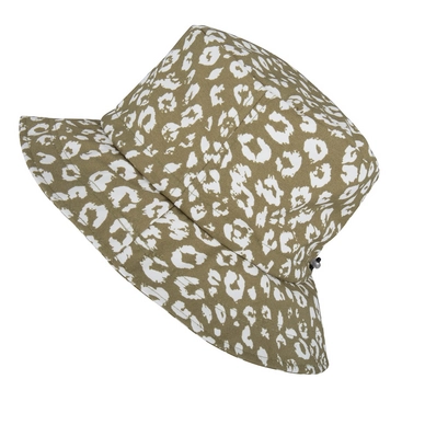 Regenhut Happy Rainy Days Foldable Hat Sophie Cheetah Sage Off White