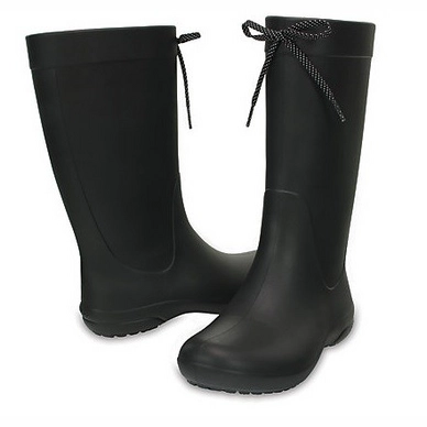 Regenlaars Crocs Freesail Rain Boot Women Black