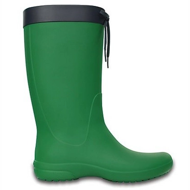 Botte de pluie Crocs Freesail Rain Boot Women Green
