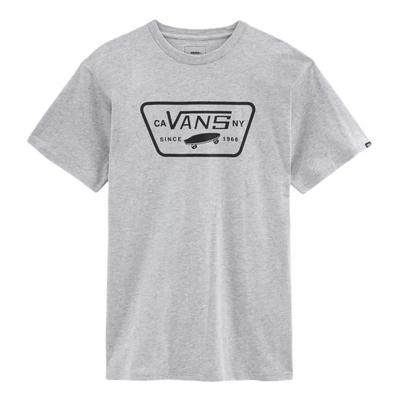 T-Shirt Vans Men Full Patch Heather Black
