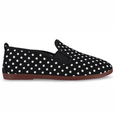 Slipper Damen Flossy Gallur Marine Polka Gepunktet
