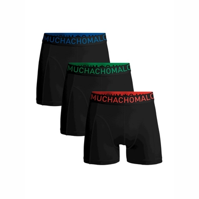 Boxershort Muchachomalo Boys Solid The Game Black (3-Delig)