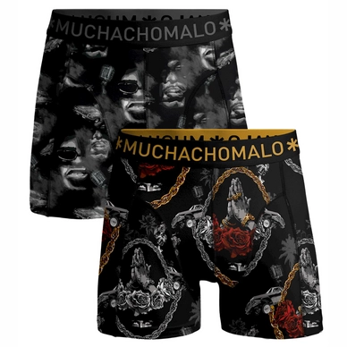 Boxershorts Muchachomalo Shorts Gangsta Paradise Herren (2er-Set)