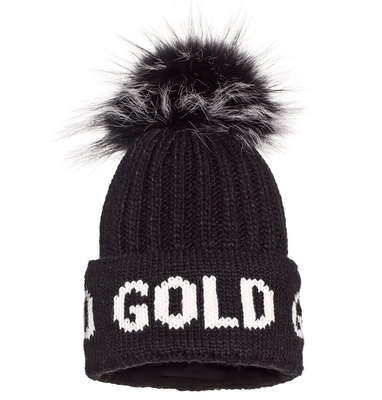 Muts Goldbergh Women Hodd Real Fur Black 21
