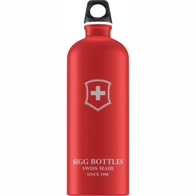 Water Bottle Sigg Swiss Emblem Touch Red 1.0L