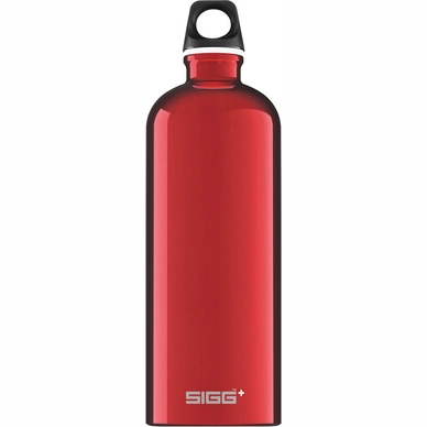 Wasserflasche Traveller Rot 1,0L