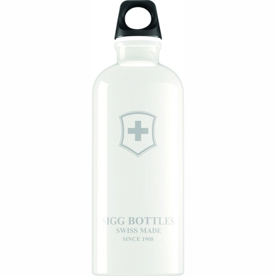 Waterfles Sigg Swiss Emblem White 1.0L
