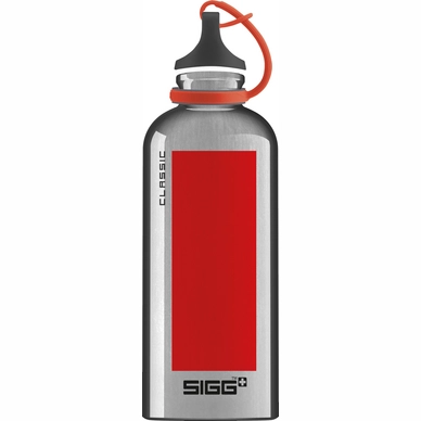 Wasserflasche Sigg Classic Accent Rot 0.6L