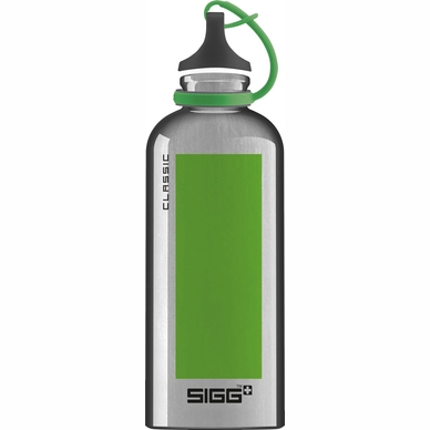 Water Bottle Sigg Classic Accent Green 0.6L