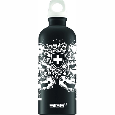 Waterfles Sigg Authentic Swiss Clear 0.6L