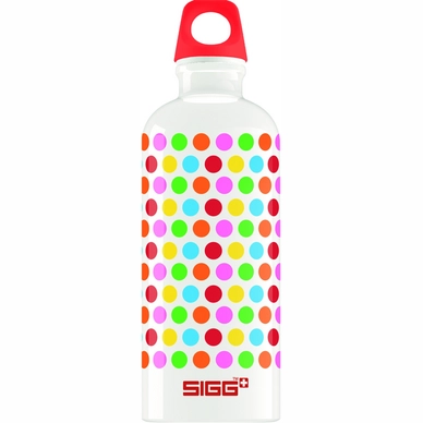 Waterfles Sigg Dots Clear 0.6L