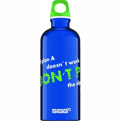 Water Bottle Sigg Don't Panic Clear 0.6L