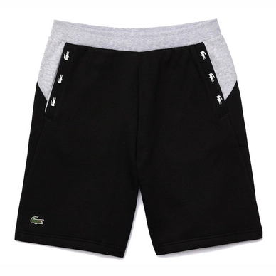 Short de Tennis Lacoste Men GH4871 Black Silver Chine Silver