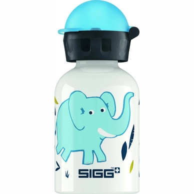 Waterfles Sigg Elephant Family Clear 0.3L