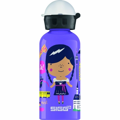 Water Bottle Sigg Travel Girl Germany Clear 0.4L