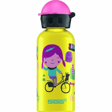 Water Bottle Sigg Travel Girl Shanghai Clear 0.4L