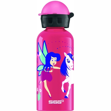 Waterfles Sigg Fairy Unicorn Clear 0.4L