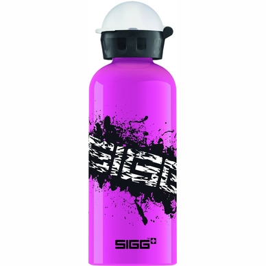 Wasserflasche Sigg Splash Pink Clear 0,6L