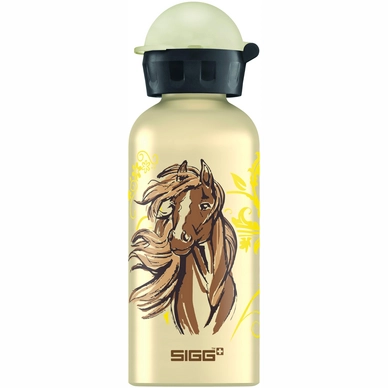 Water Bottle Sigg Horse Family Clear 0.4L