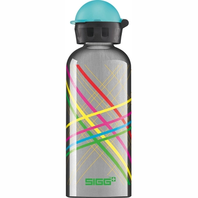 Water Bottle Sigg Crazy Crossing Clear 0.6L