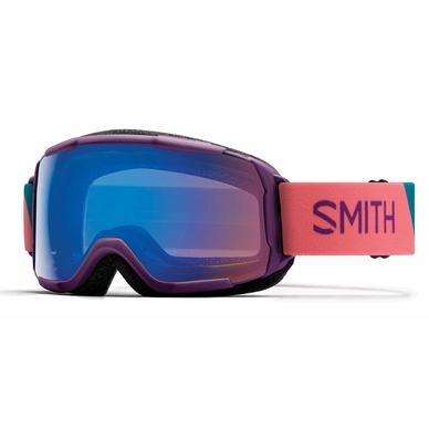 Masque de Ski Smith Grom Junior Monarch Warp / ChromaPop Storm Rose Flash
