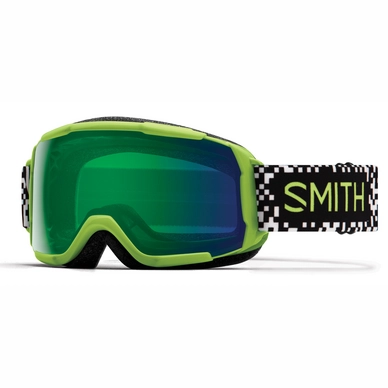 Masque de Ski Smith Grom Junior Flash Game Over / ChromaPop Everyday Green Mirror