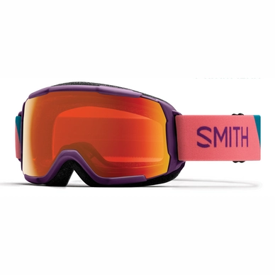 Masque de Ski Smith Grom Junior Monarch Warp / ChromaPop Everyday Violet Mirror