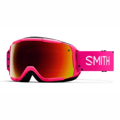 Skibril Smith Kids Grom Pink Monaco / Red Sol-X Mirror