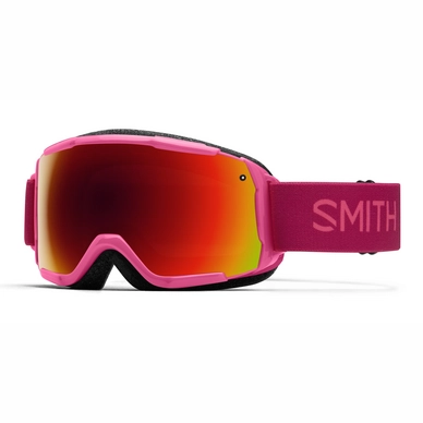 Smith Grom Junior Fuchsia Static Frame Red Sol-X Mirror Skibril