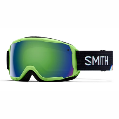 Skibril Smith Kids Grom Reactor Tracking / Green Sol-X Mirror