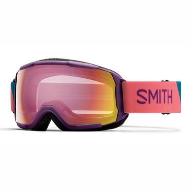 Masque de Ski Smith Grom Junior Monarch Warp / Red Sensor Mirror