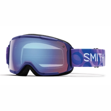 Smith Grom Junior Ultraviolet Dollop Frame Blue Sensor Mirror Skibril