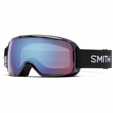 Skibril Smith Grom Black Angry Birds Frame Blue Sensor Mirror Lens