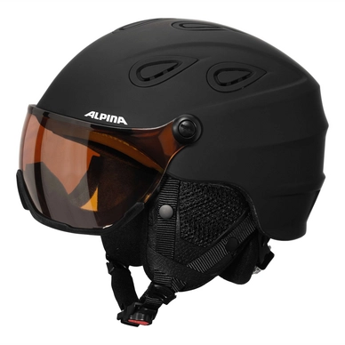 Ski Helmet Alpina Grap Visor HM Black Matte