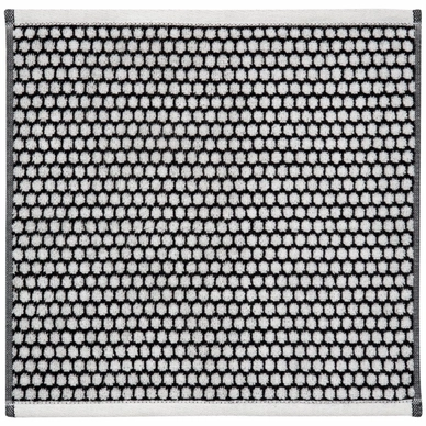 Gastendoek Mette Ditmer Grid Black/Off White