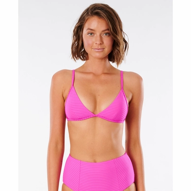 Bikinitop Rip Curl Women Premium Surf Banded Fixed Tri Pink