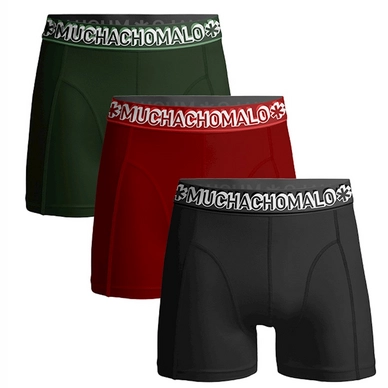 Boxershorts Muchachomalo Short Solid Green Herren (2er-Set)
