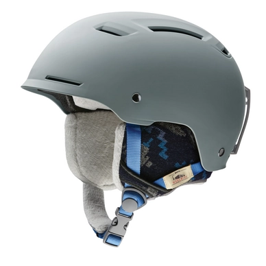 Skihelm Smith Pointe MIPS Matte Frost Woolrich