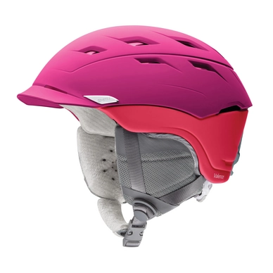 Skihelm Smith Valence Matte Fuchsia Magenta