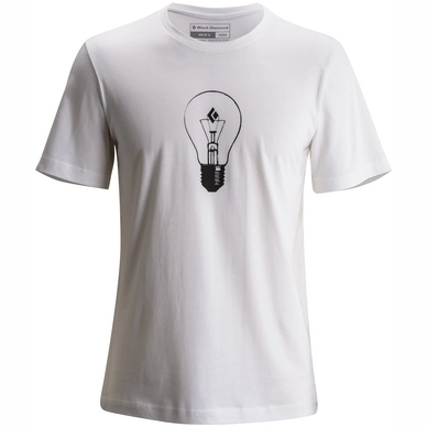 T-Shirt Black Diamond Ss Bad Idea Tee Weiß Herren