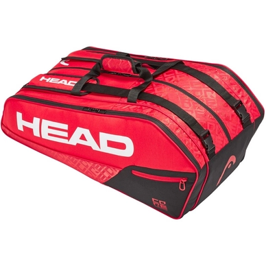 Tennistasche HEAD Core 9R Supercombi Rot Schwarz