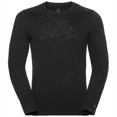 Funktionsunterhemd Odlo BL Top Crew Neck L/S Matti Black Herren