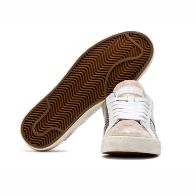 D.A.T.E. Hill Low Pong Sneaker Silver-Pink