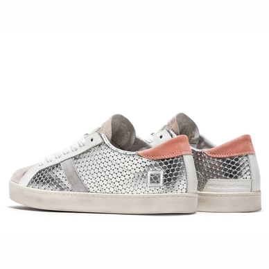 D.A.T.E. Hill Low Pong Sneaker Silver-Pink