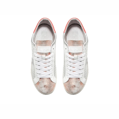 D.A.T.E. Hill Low Pong Sneaker Silver-Pink