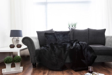 Sierkussenhoes Heckett & Lane Blaze Black (50 x 50 cm)