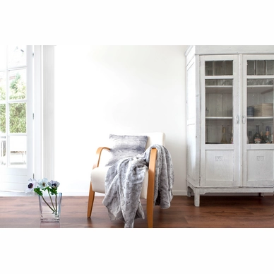Sierkussen Heckett & Lane Journey Zilver (40 x 80 cm)