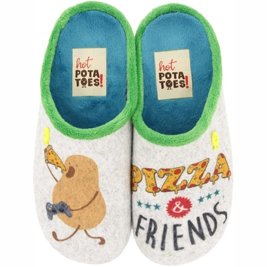 Pantoffel Hot Potatoes Kids Navan Grey