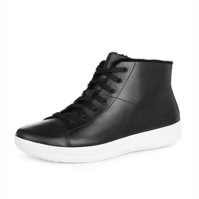 FitFlop F-Sporty Sneakerboot Leather Black